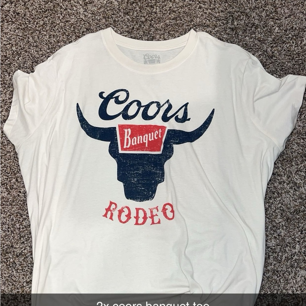 Banquet White Short Sleeve Tee